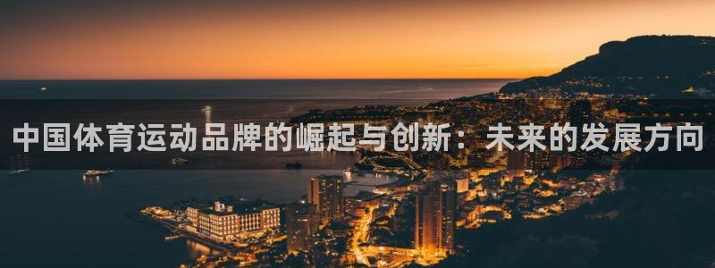 J9官网下载平台注册:中国体育运动品牌的崛起与创新:未来的发